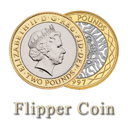Flipper Coin - £2
